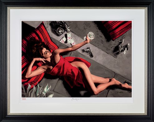 Blackmailer by Glen Orbik - Framed Limited Edition on Paper